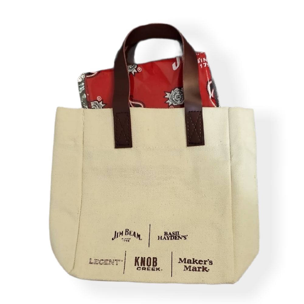 Jim Beam small bag and handkerchief